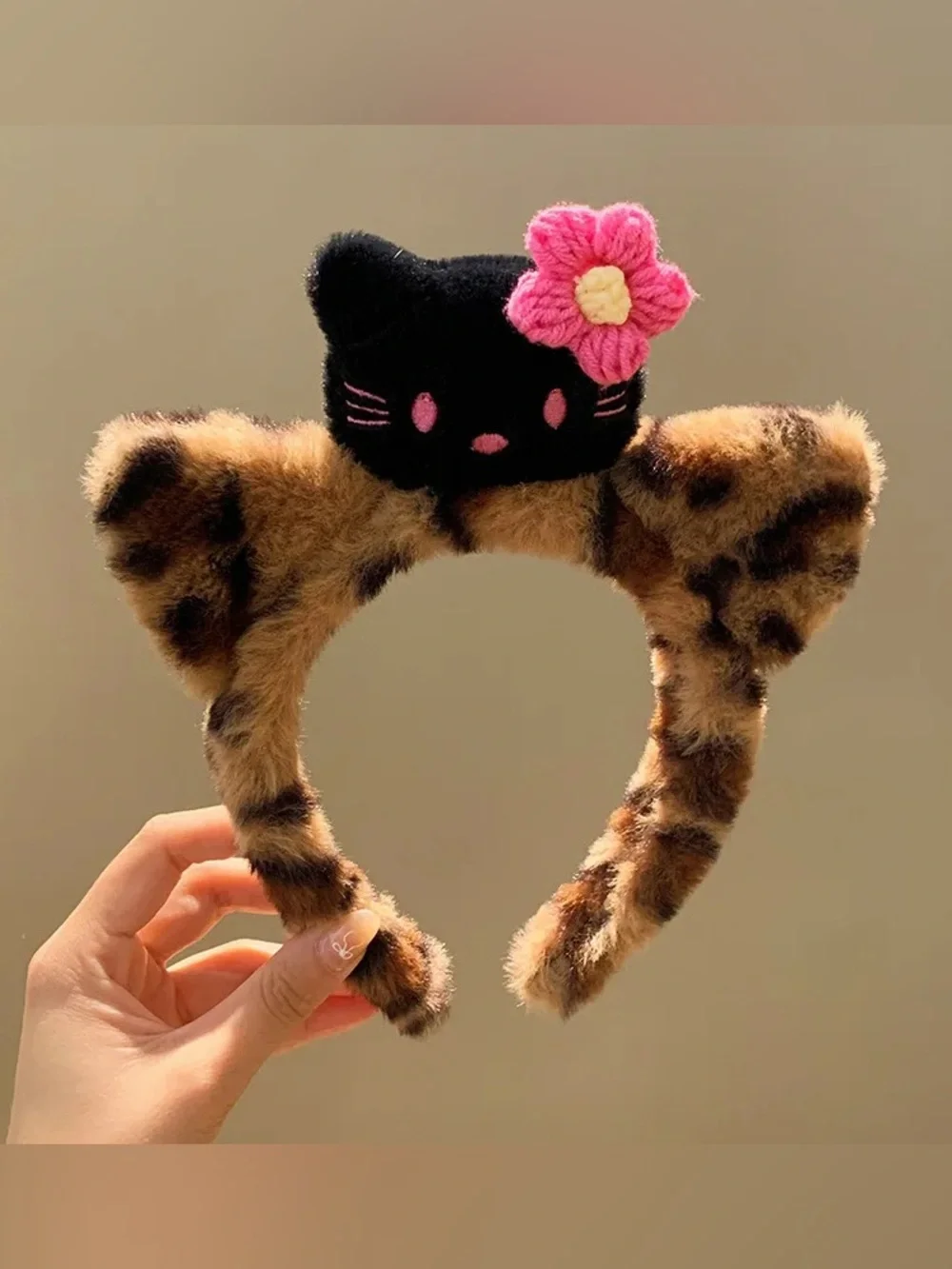 Sassy Kitty Leopard Headband - Picture 5 of 7